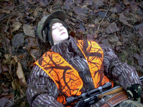 Sleeping hunter