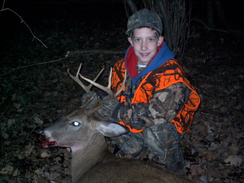 Ryan and his deer