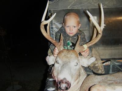 Tyler and His Big Buck